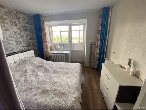 1-к квартира, 6/9 эт., 45м²